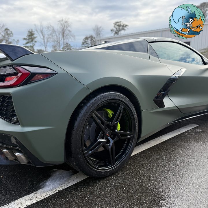 Corvette: Rear view