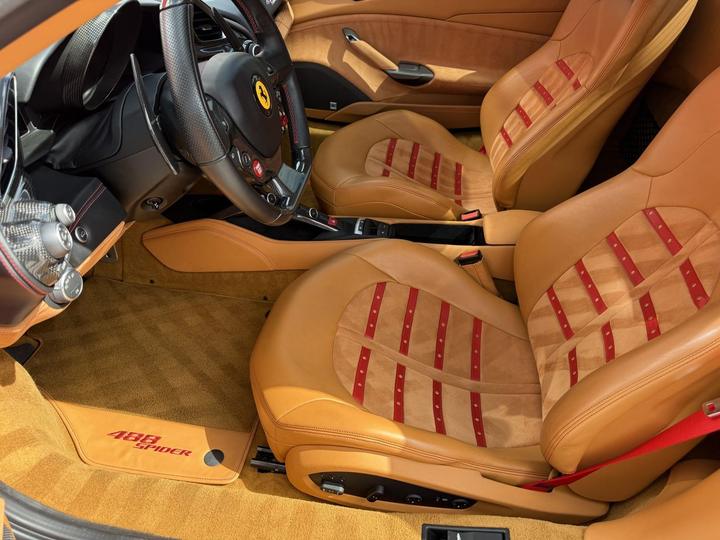 Ferrari 488 interior