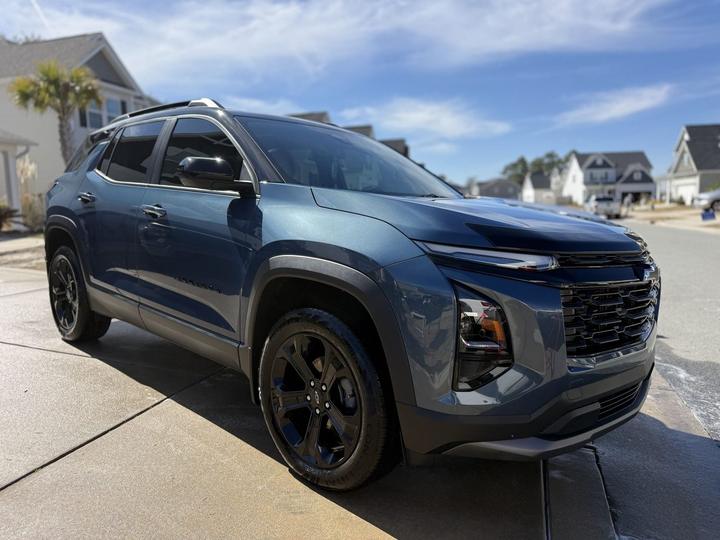Blue Chevrolet SUV